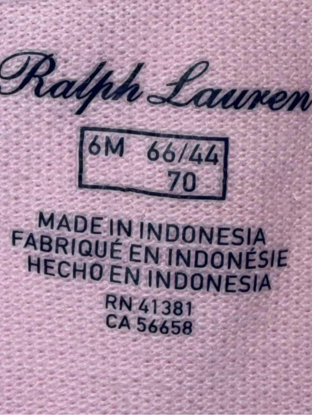 Ralph Lauren pastel multi stripe romper sz 6 months EUC